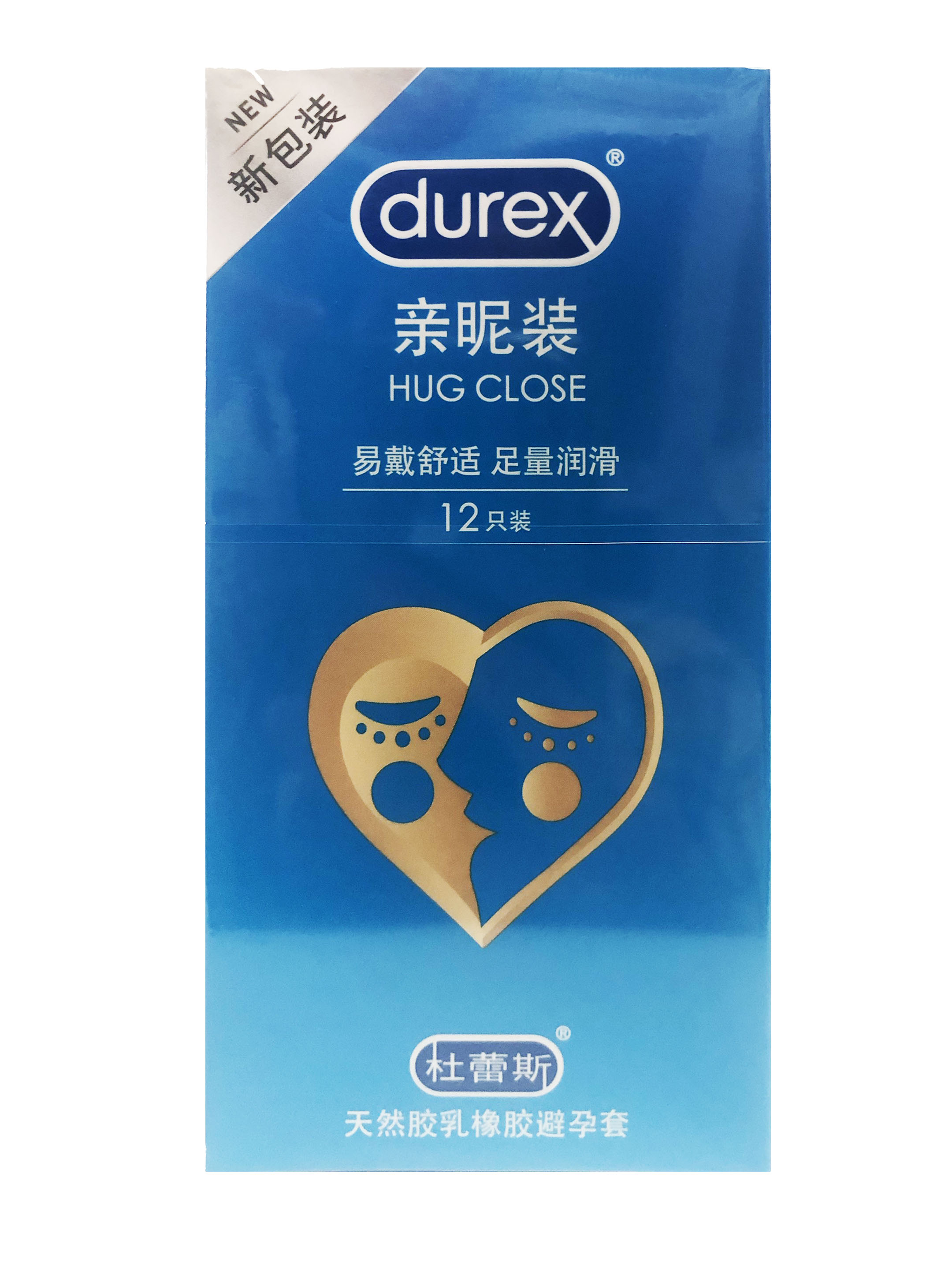 杜蕾斯 亲昵装 天然胶乳橡胶避孕套