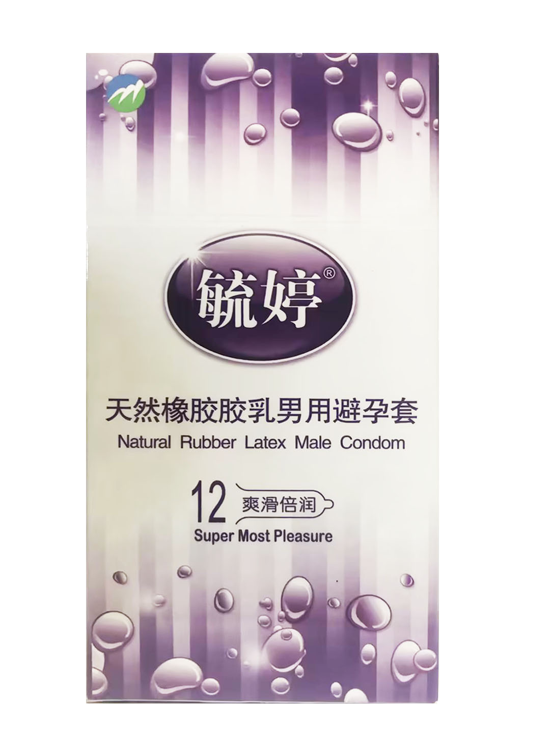 毓婷天然橡胶胶乳男用避孕套