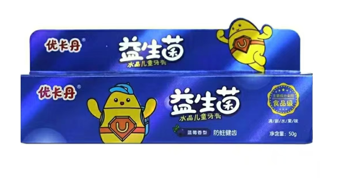 益生菌水晶儿童牙膏